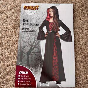 Kids Vampire Halloween Dress- Size 4/6